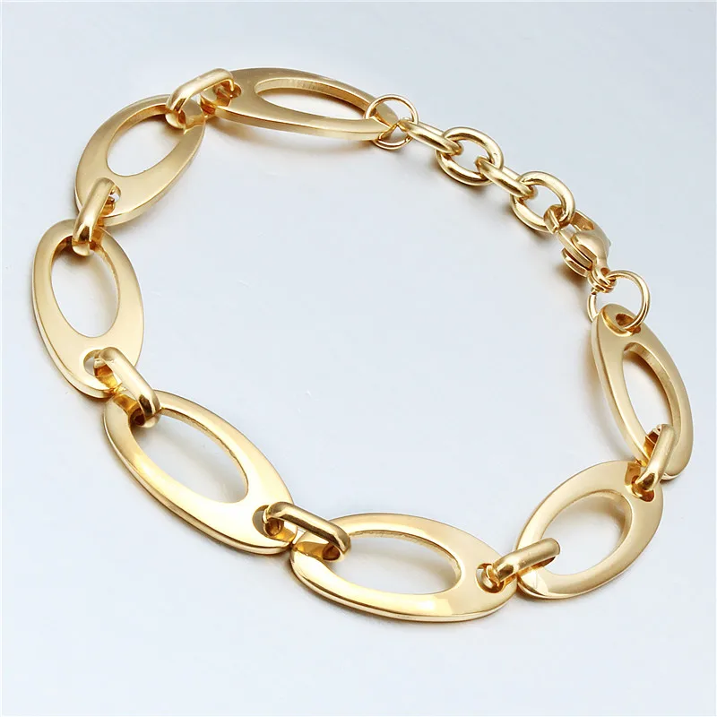 

HAWSON Gold Color Bracelet Accessories Trendy Circle Wrist Bangle Adjustable Bracelets Jewelry for Men
