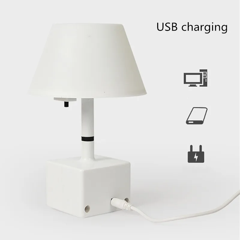 Светодиодный пульт дистанционного управления настольная лампа USB зарядка с
