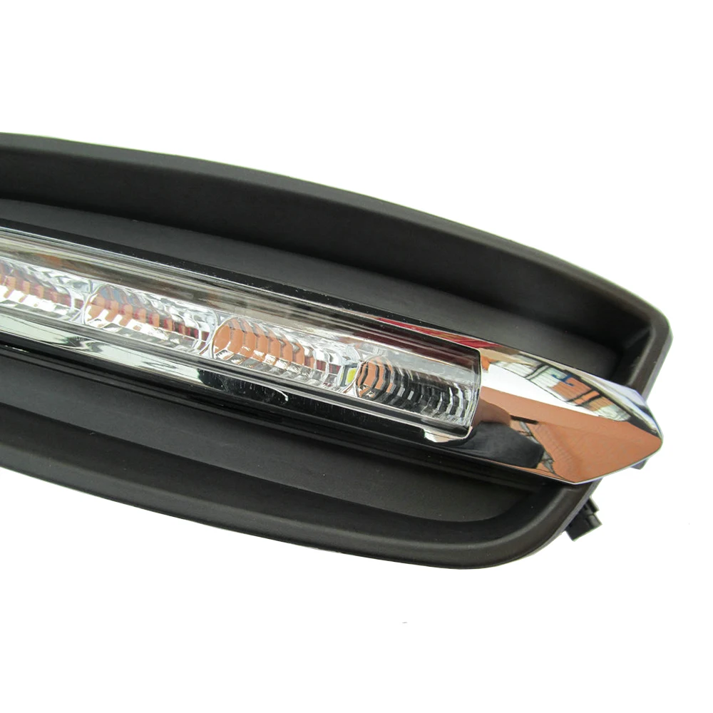  ECAHAYAKU 1 Pair 6000K LED DRL Day Light for Car Special NISSAN TEANA 2010 2011 2012 Daytime Runnin - 4000025552761