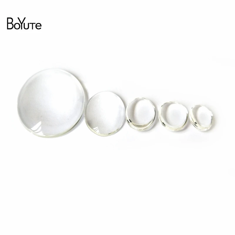 Free shipping (100pieces/lot) wholesale 30*40mm transparent oval shape glass cabochonpendant setting cabochon U21 Jewelry Findings
