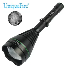 UniqueFire 1508 IR 850nm светодиодный фонарик 75 мм объектив 3 режима инфракрасный свет зум ночное видение факел с крысиный хвост, крепление, зарядное