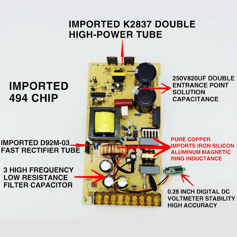  (3.28) Multifunction adjustable power supply Digital display 0-48V 0-10A 5V12V24V36V 2A3A5A 25W60W7