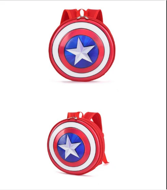 2018 Капитан Америка Детский Школьный рюкзак Суперсемейка мультфильм рюкзак прекрасный рюкзак для мальчиков и девочек Подростковая
