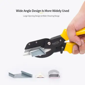 

PARON Universal Angle Wire Duct Scissors Trunking Tube Edges Clip 45 Degree to 135 Degree Adjustable Angle Multi Angle Mitre