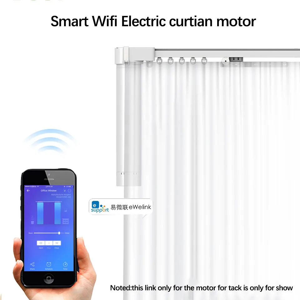 curtian motor ewelink app