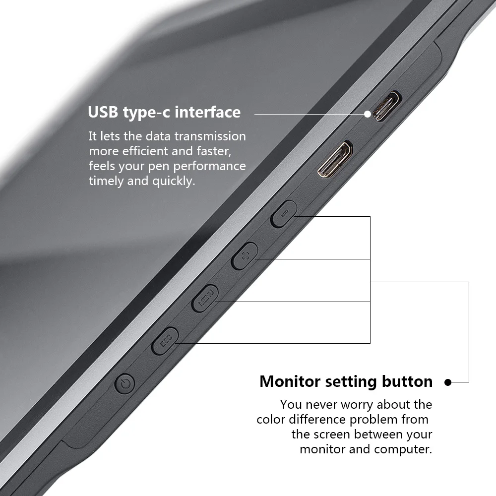 Parblo Coast16 15," ips TFT lcd 1920x1080 графический планшет монитор для рисования безбатарейная пассивная ручка 8192 уровней давления