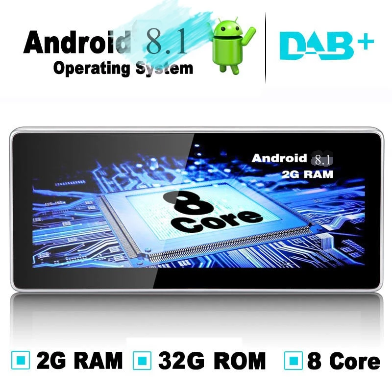 10 25 дюймовый Octa Core 32G 2G RAM Android 8 1 GPS навигация для Audi A4L A5 Q5 2012 2013 2014 2015 2016 2017 с BT WIFI |