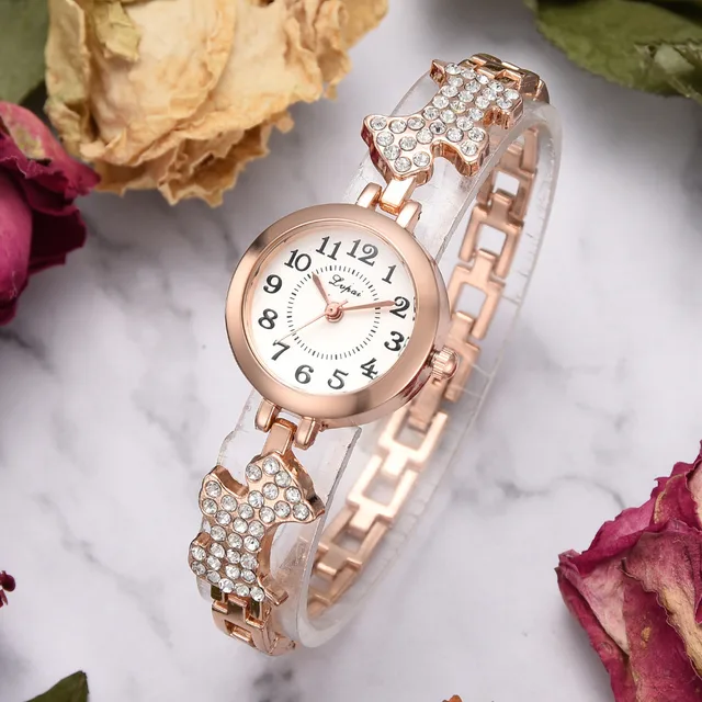 2018 Wrist Watches For Women Luxury Rose Dog Band Bracelet Watch Fashion Casual 2018 Wrist Watches For Women Luxury Rose Dog Band Bracelet Watch Fashion Casual