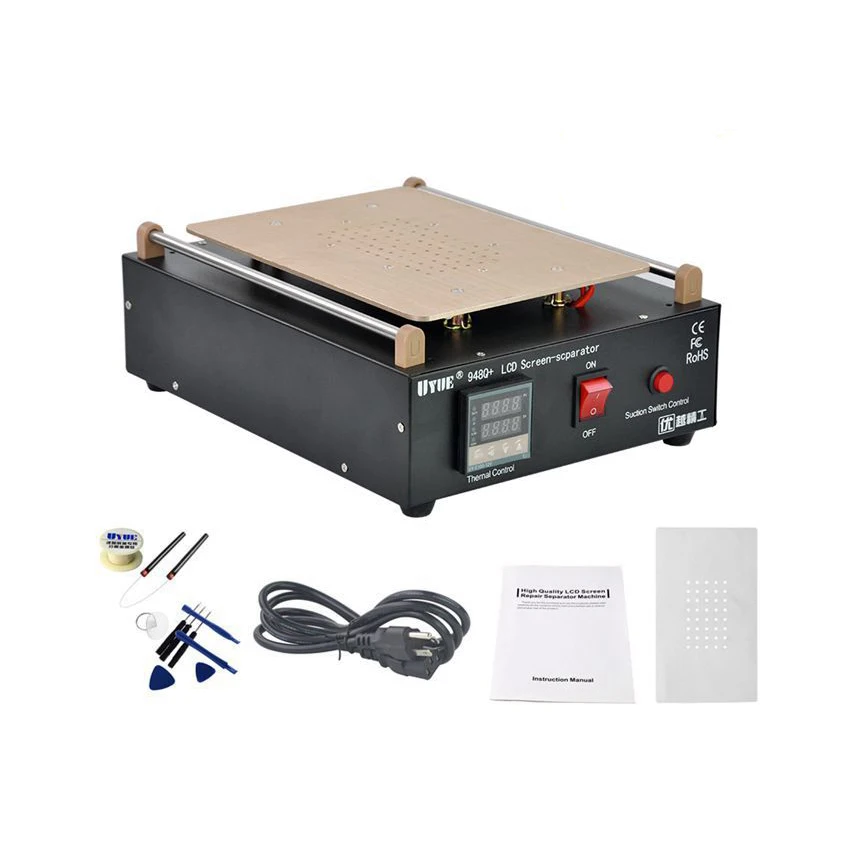 Hottest UYUE 948Q+ Built-in Vacuum Pump Mobile Phone LCD Screen Separator Machine Max 11 inches Lens Glass Repair + 100m Cutting Hottest UYUE 948Q+ Built-in Vacuum Pump Mobile Phone LCD Screen Separator Machine Max 11 inches Lens Glass Repair + 100m Cutting