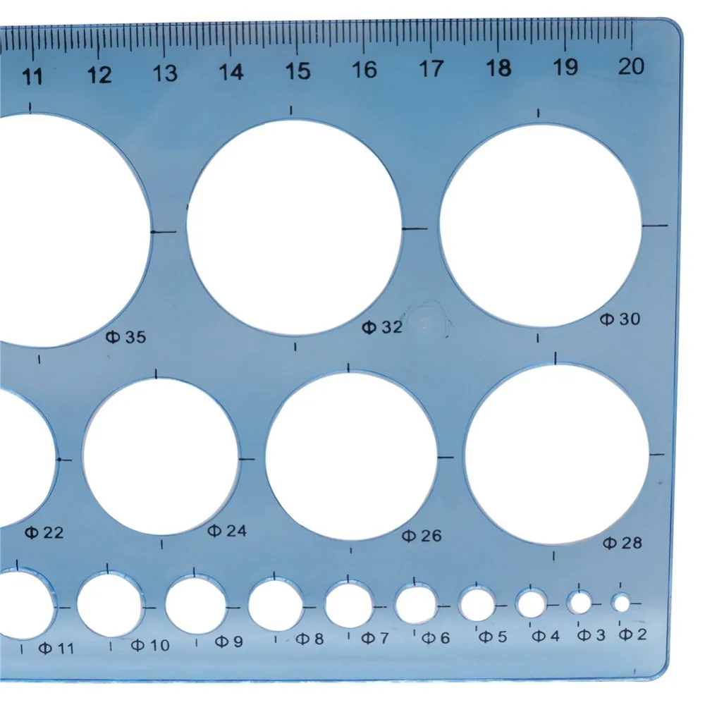 Рисунок 3 - трафарет с круглым отверстием
