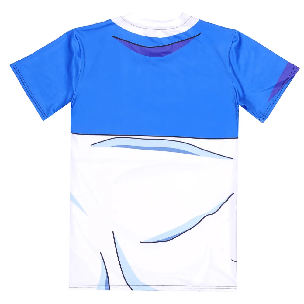 Новая мода Для Мужчин's Capsule Corp футболка Dragon Ball Saiyan Goku аниме футболка человек плотно футболки Рубашка с короткими рукавами Большие размеры