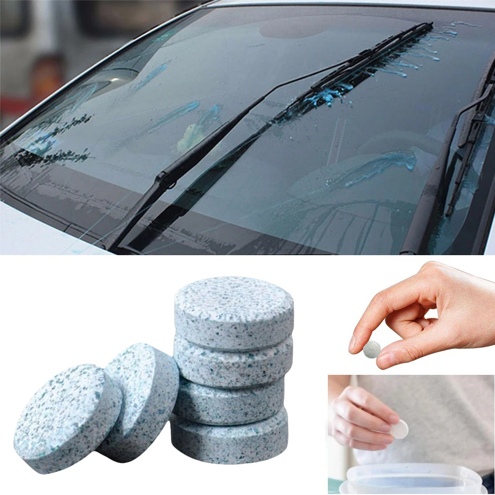 Многофункциональный шипучие таблетки очиститель Авто очиститель для автомобильного стекла