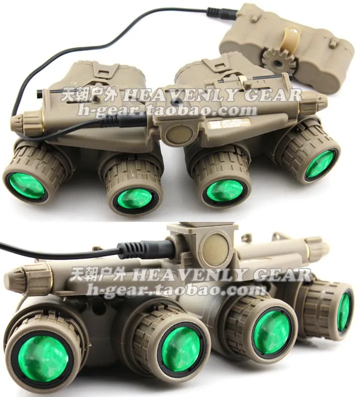 GPNVG 18 Ground Panoramic Night Vision Goggle Dummy (LED Version,DE)in