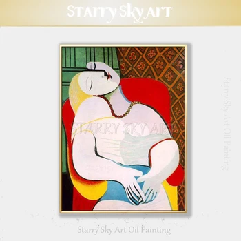 

Skilled Painter Hand-painted High Quality Abstract Woman Lie in Chair Oil Painting on Canvas Abstract Woman Figure Oil Painting