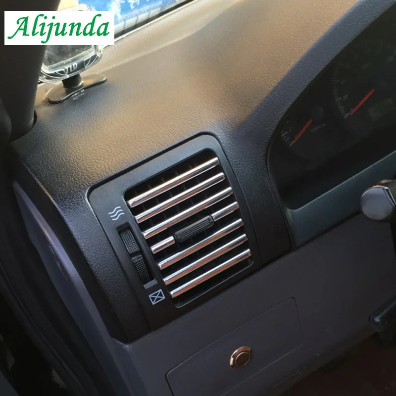 3 м 6 мм u-образная вентиляционная решетка кондиционера хромированная отделка для Porsche Cayenne Macan Mini One SEAT Ibiza Leon Toledo