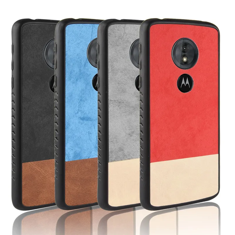 Чехол для Motorola Moto G6 Play мягкий силиконовый чехол телефона из искусственной кожи G 6