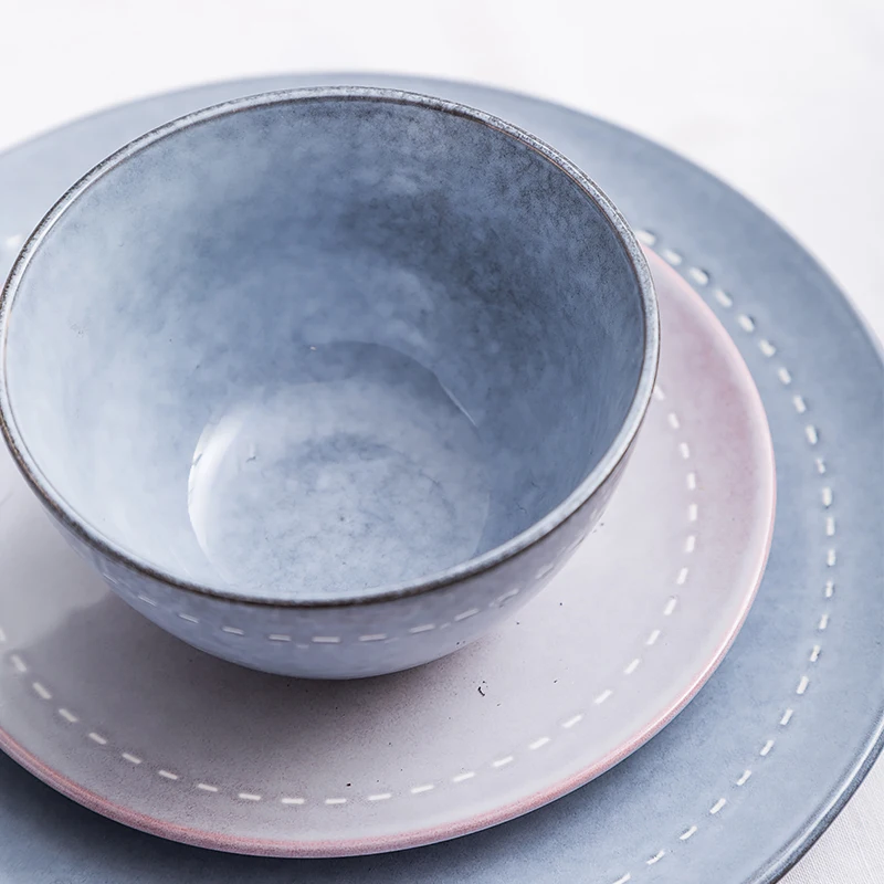 ANTOWALL 1 шт. в скандинавском стиле керамическая посуда Западный стейк паста плоская тарелка для завтрака подглазурное блюдо