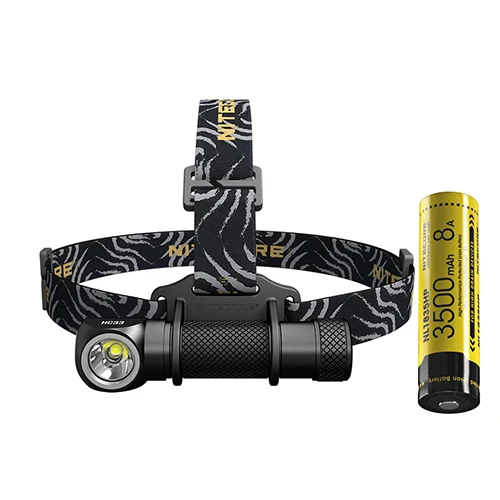 NITECORE HC33 головной светильник XHP35 HD max 1800 люмен налобный фонарь дальность луча 187 м 8 рабочих режима головной светильник+ аккумулятор - Испускаемый цвет: HC33 NL1835HP