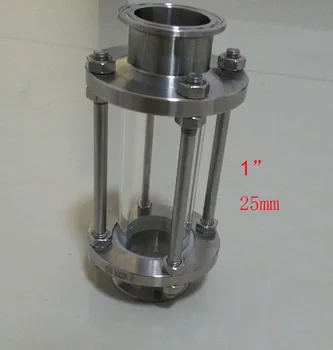 

SS304 Stainless Steel Material 1", 25mm Tri-Clamp Type Flow Sanitary Sight Glass