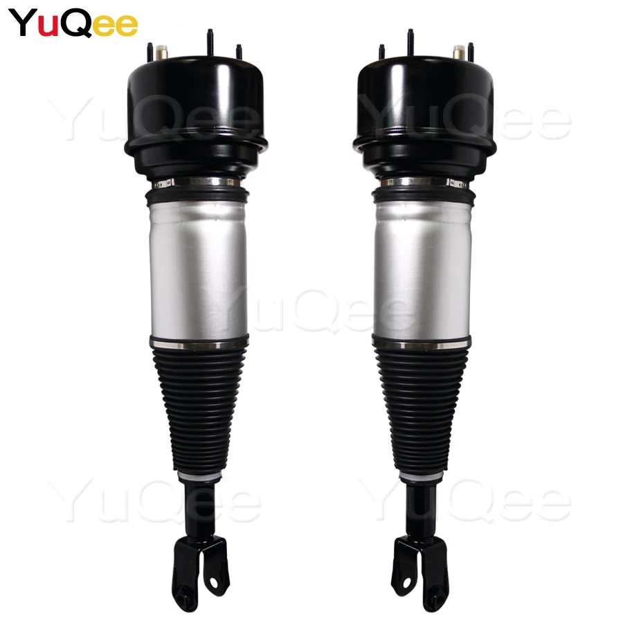 Pair 2 Pcs XJ Front Shock Absorber Air Ride Suspension Strut Air Spring