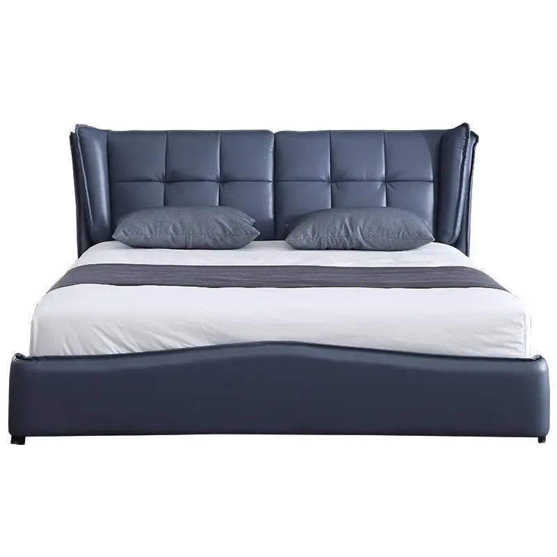 

Bett Single Recamaras Yatak Kids Letto A Castello Ranza Frame Leather Moderna Mueble De Dormitorio Cama bedroom Furniture Bed
