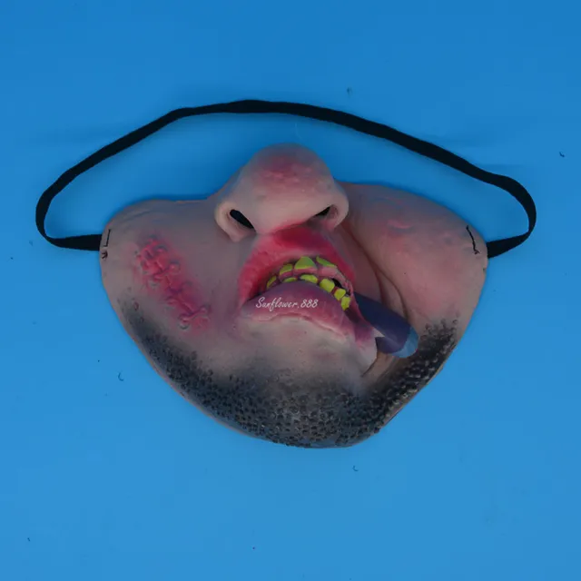 Tricky Big Teeth Latex Mask for Movie Fancy Dress Masquerade Party Horror Creepy&hellip;