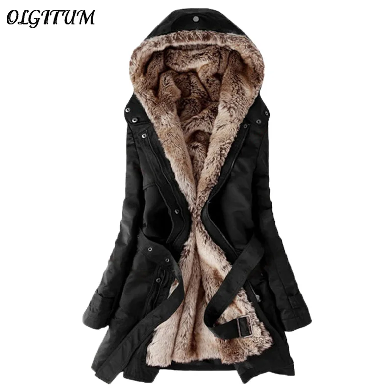 Hoodie with fur inside Clearance