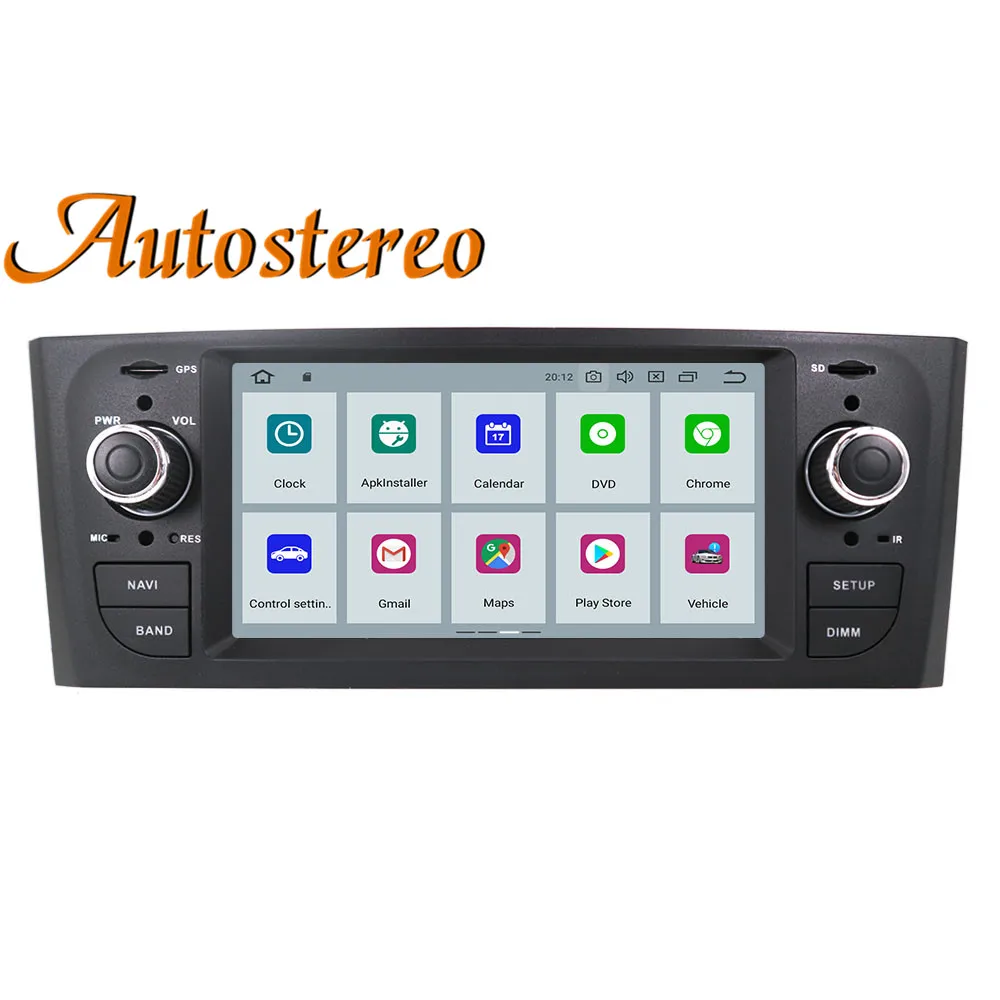 Android 9 автомобиля gps навигации автомобильное, автостерео радио для FIAT старый Punto 2005-2009 Linea 2007-2011 Мультимедиа Радио клейкие ленты регистраторы без DVD