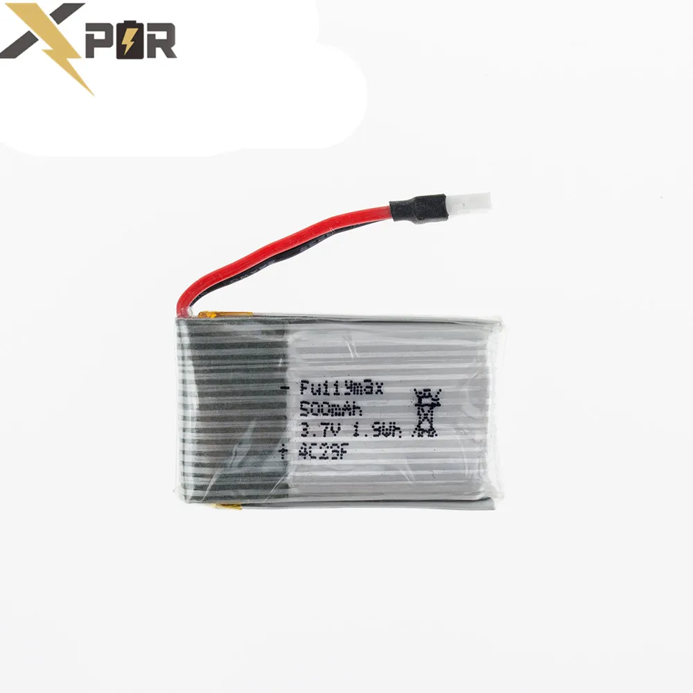 50 шт. Syma X5 RC Дрон 3 7 V Lipo батарея 500mah для X5C X5SC X5A Аккумулятор радиоуправляемого