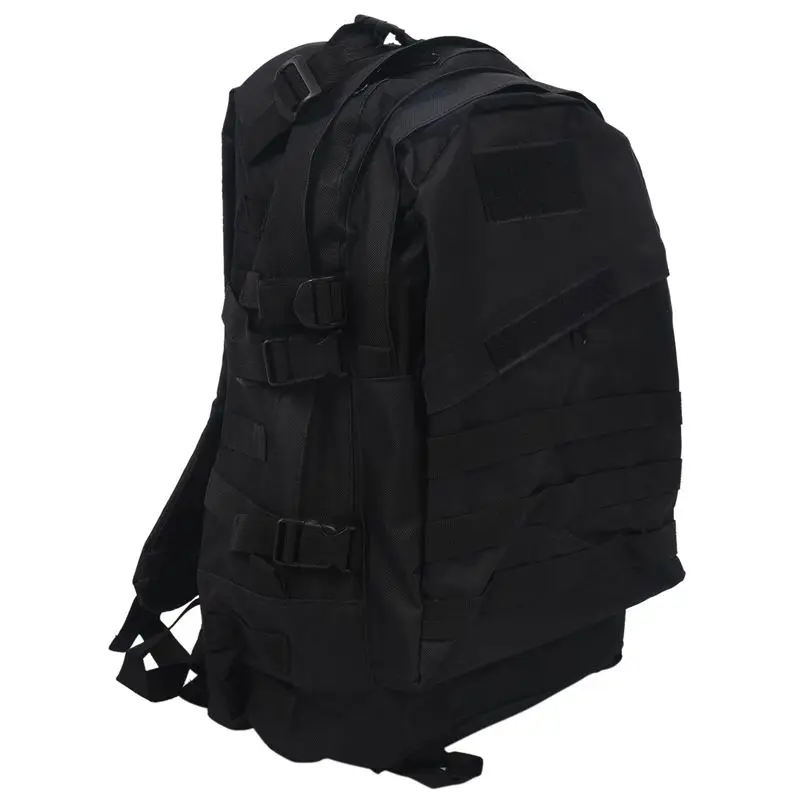 Outdoor 40L 600D Waterproof Oxford Cloth Military Rucksack  Backpack Bag ACU Camouflage Sports Travelling Hiking Bag Black 3