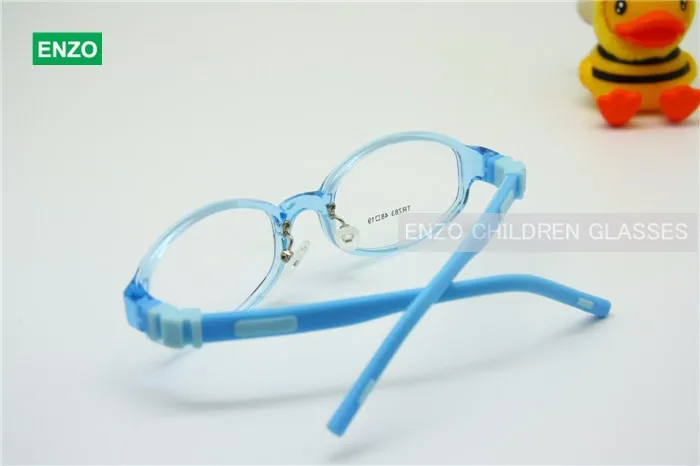 Гибкие дети очки не винт силиконовые tr90, Мальчики девочки очки съемный храм очки, Оптическая дети очки