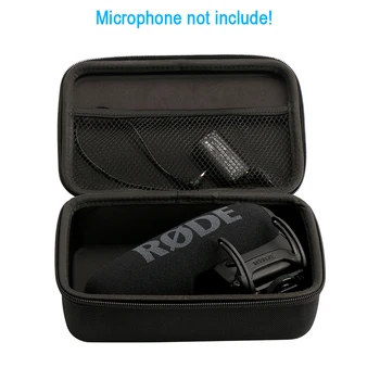 

RODE Microphone Accessory Protecting Storage Case Box for Rode VideoMic Pro Plus On- Camera Microphone Hard Travel Case Bag
