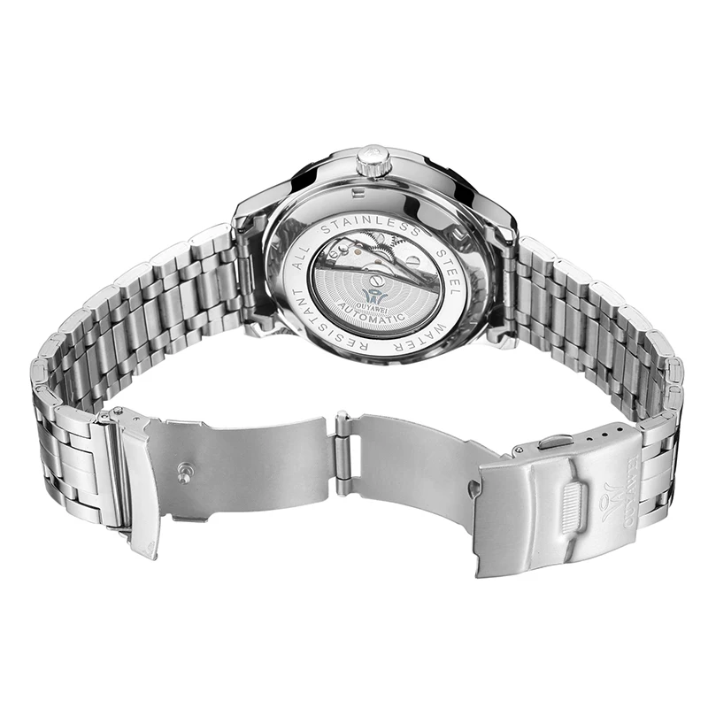 Relogio Automatico Masculino Лидирующий бренд OUYAWEI Новые Роскошные автоматические часы