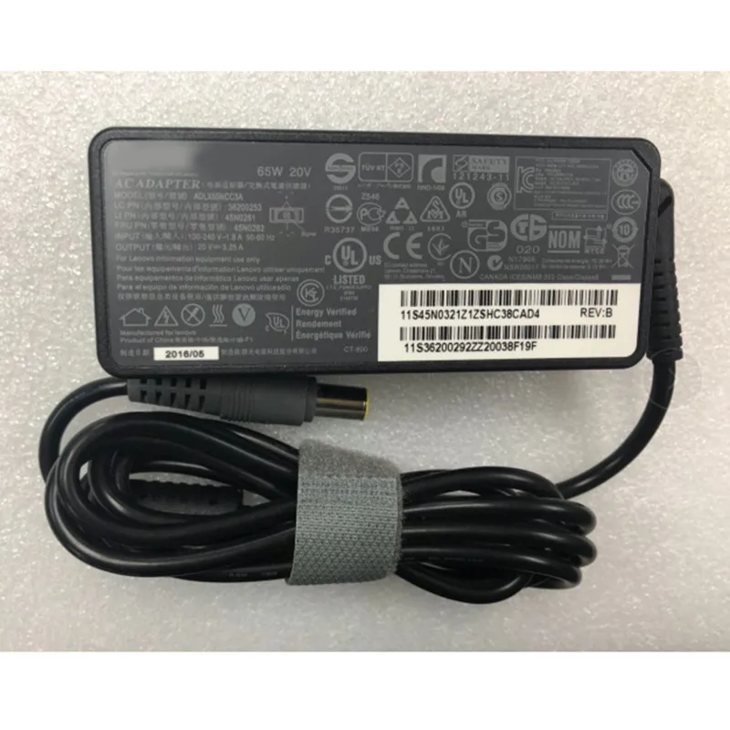 OEM For Lenovo Thinkpad T400 T410 R400 X200 Adapter charger 65W 20V-3.25A 7.9mm T60 T61 SL500 SL510 X201