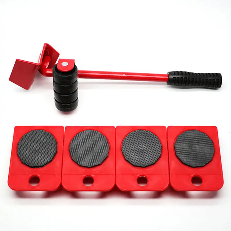 

Furniture Transport Set Lift System One Moves Furniture Lifter and 4 Furniture Moving sliders for Heavy Furniture Appliance L220