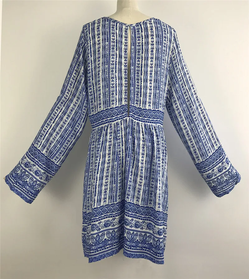 Boho кафтан халат Африканский Дашики платья женские летние пляжные повседневные многоцветные рукав "летучая мышь" Макси длинное обтягивающее платье