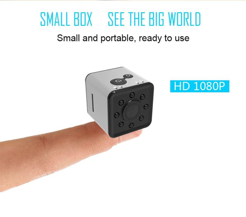 SQ13 Mini Camera Full HD 1080P Camcorder Night Vision Mini Camera Wifi 1080P Sports Action Waterproof DV Voice Video Recorder  (3)
