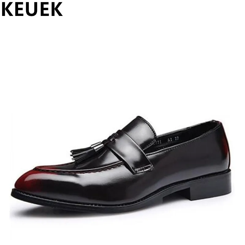 pointed toe flats with tassels