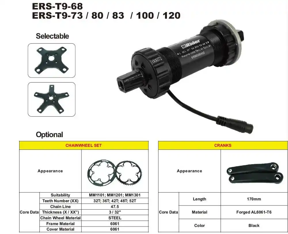 torque sensing bottom bracket
