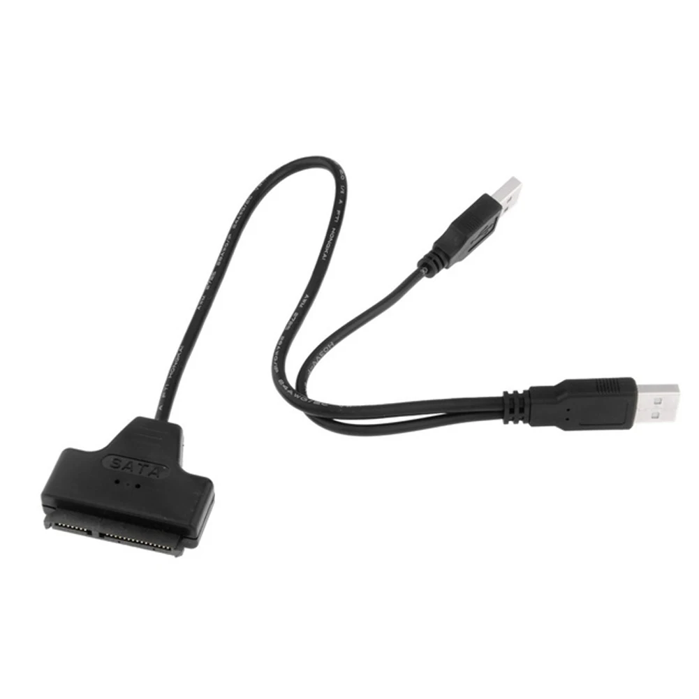 0,35 М USB 2,0 для SATA конвертер Кабель-адаптер для V2.5 и V3.5