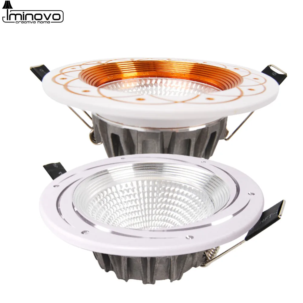 

LED Downlight Recessed Ceiling Down light led COB 5W 7W 9W 12W Spot Light 110V 220v Dimmable Bedroom Indoor LED Downlight Bulb