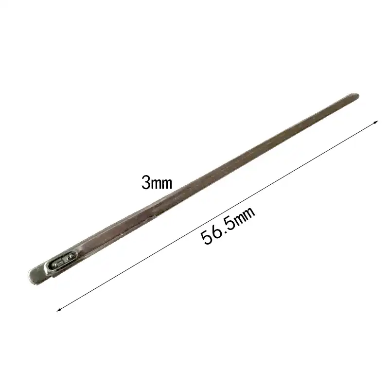 Double Holes 2Pcs 2-Prong Lacing Needle Leather Stitching Needle Steel Black Leather Cord Rope Sewing DIY Needle Leather Projects