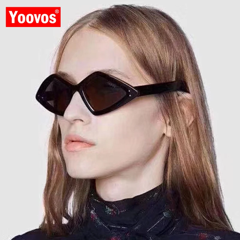 Yoovos роскошные женские солнцезащитные очкив ретро стиле солнцезащитные очки для женщин маленькая оправа Oculos De Sol Feminino леопардовые очки для вечеринки UV400