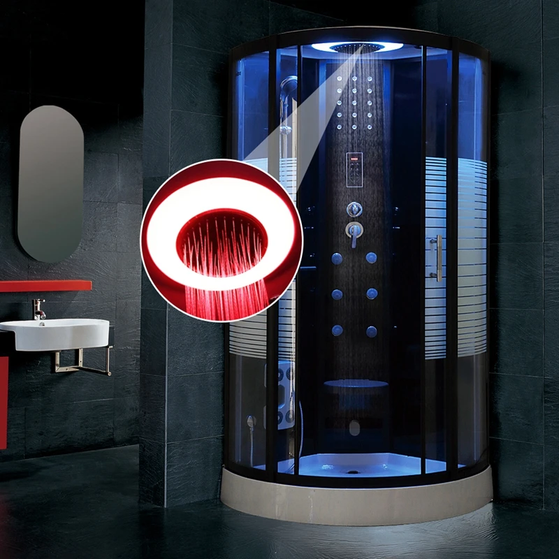 overhead rainfall shower head