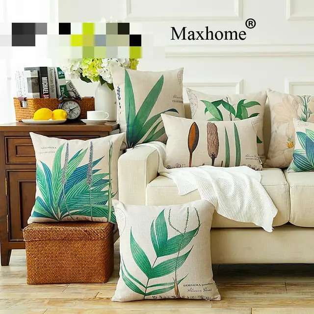 American Retro Green Sofa Throw Pillow Cushion Decorative American Retro Green Sofa Throw Pillow Cushion Decorative Home Decor Cotton Linen Pillowcase Luxury