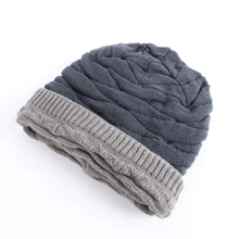 Unisex Fashion Beanies Knit Hat Winter Hat For Man Solid Color Elastic Hip-Hop Women Cool Cap