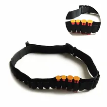135 5cm Airsoft Hunting Tactical 25 Shotgun Shell Bandolier Belt 12 Gauge 20Gauge Ammo Holder Military
