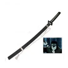 S2725 аниме отбеливатель ZABIMARU RENJI ABARAI непробуждаемый меч край Хамон черный 41,1"