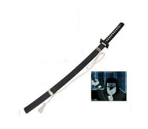 Full Size Japanese Anime Fantasy Sword Renji Abarai Zabimaru Katana Sword Bleach
