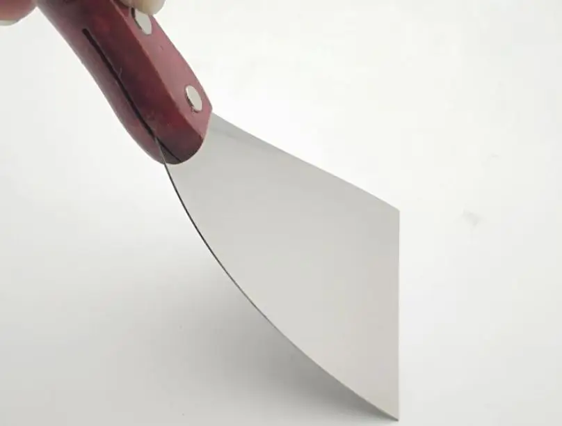 " /2"/" /4"/" /6" деревянная ручка Шпатель скребок штукатурка для стен ручной инструмент из нержавеющей стали шпатель для штукатурки